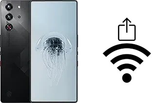 Como gerar um código QR com a senha Wifi em um ZTE nubia Red Magic 10 Pro