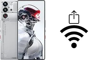 Como gerar um código QR com a senha Wifi em um ZTE nubia RedMagic 10SPro+
