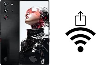 Como gerar um código QR com a senha Wifi em um ZTE nubia RedMagic 10S Pro