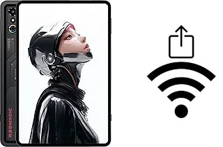 Como gerar um código QR com a senha Wifi em um ZTE RedMagic Tablet 3 Pro