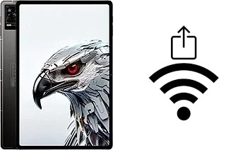 Como gerar um código QR com a senha Wifi em um ZTE nubia Red Magic Tablet