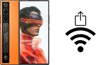 Como gerar um código QR com a senha Wifi em um ZTE nubia RedMagic 10 Air