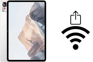 Como gerar um código QR com a senha Wifi em um ZTE Nubia Tablet Pro