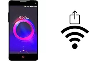 Como gerar um código QR com a senha Wifi em um ZTE nubia Z5S mini NX405H