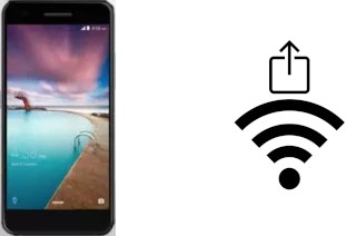 Como gerar um código QR com a senha Wifi em um ZTE V870